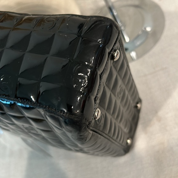 CHANEL Handbag Tote Chocolate bar Coco mark with certificate of authenticity - Picture 9 of 15